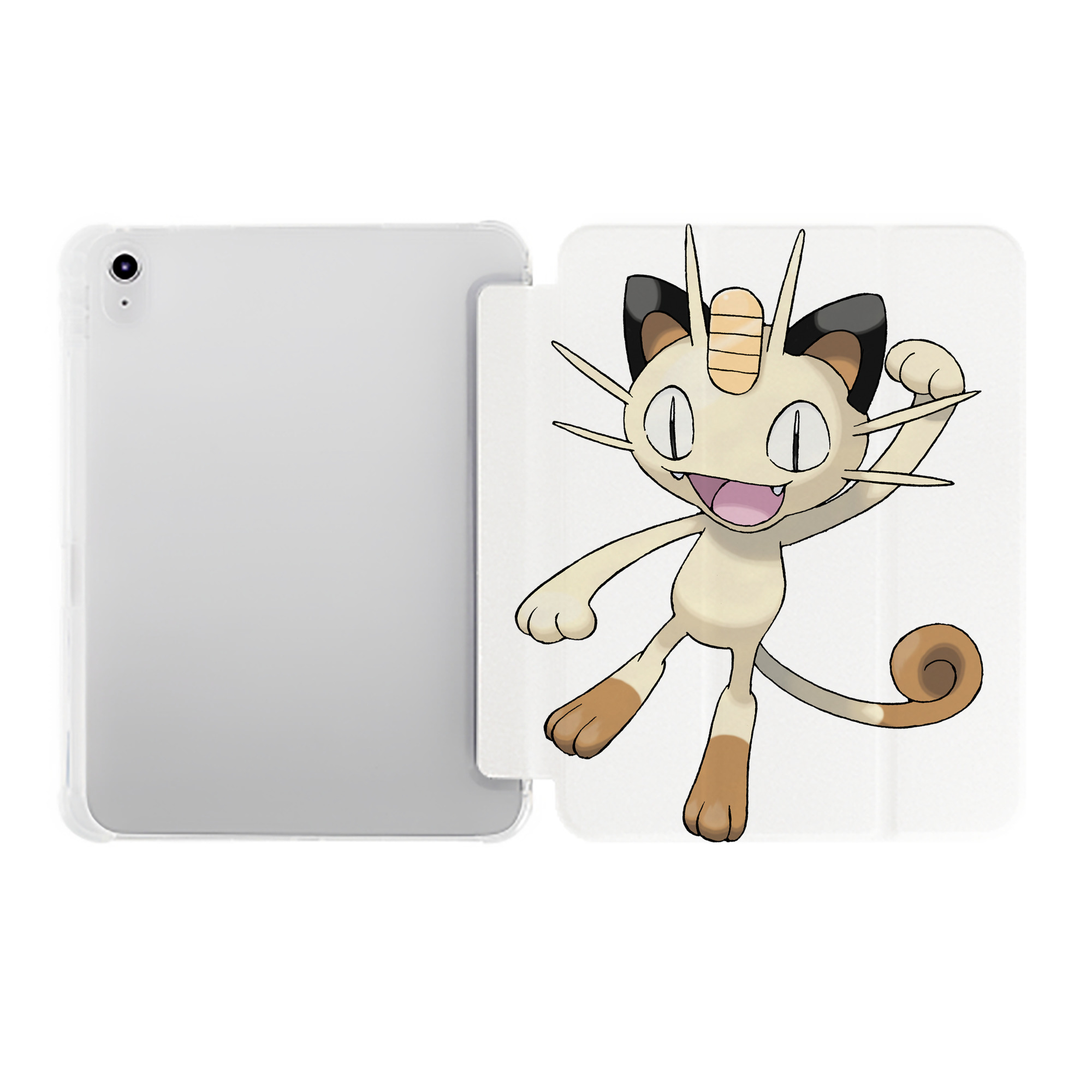 （画像用） ポケットモンスター Pokémon IPad ケース ペン収納付き 三つ折りスタンド PUレザー×シリコン 対応機種9.5/10.5/10.9インチ